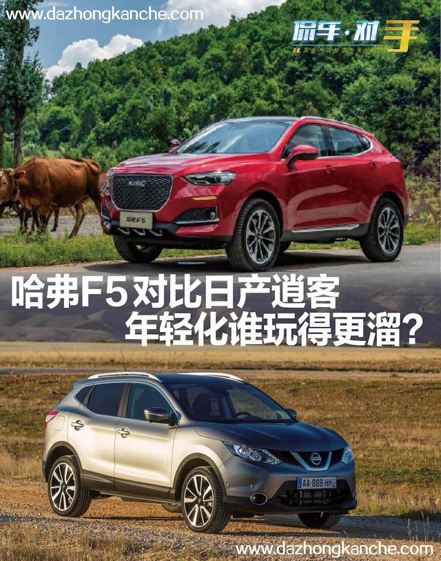 哈弗F5对比日产逍客，年轻化谁玩得更溜？